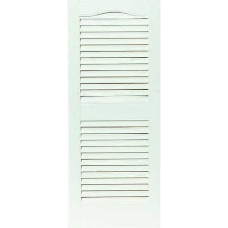 Builders Edge Open Louver Vinyl Shutters 020140036001